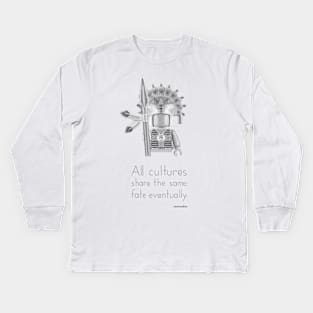 Inca - All Cultures Share the Same Fate Eventually Kids Long Sleeve T-Shirt